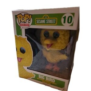 Funko Pop! Vinyl Super 6 in: Sesame Street - Big Bird (Flocked) (6 inch) -...